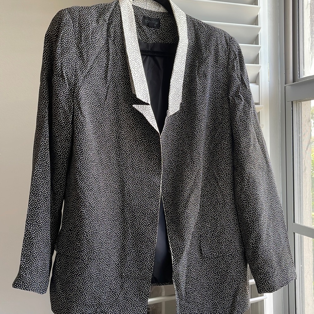 Two toned blazer